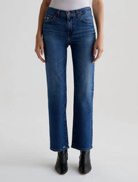 AG Jeans Brinley Straight Leg Jeans in 15 years prague - women's jeans - detail view