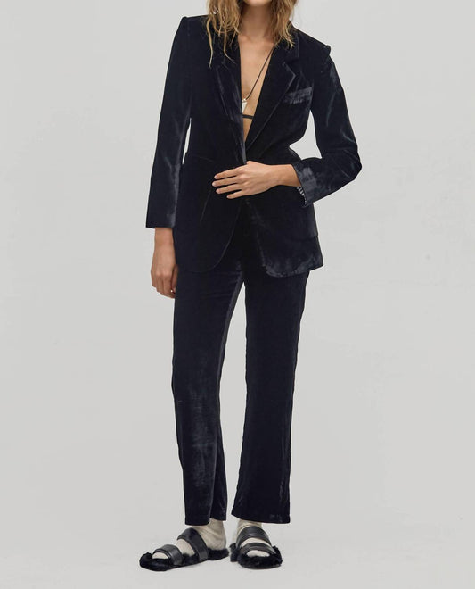 Lanhtropy - Areia Velvet Blazer