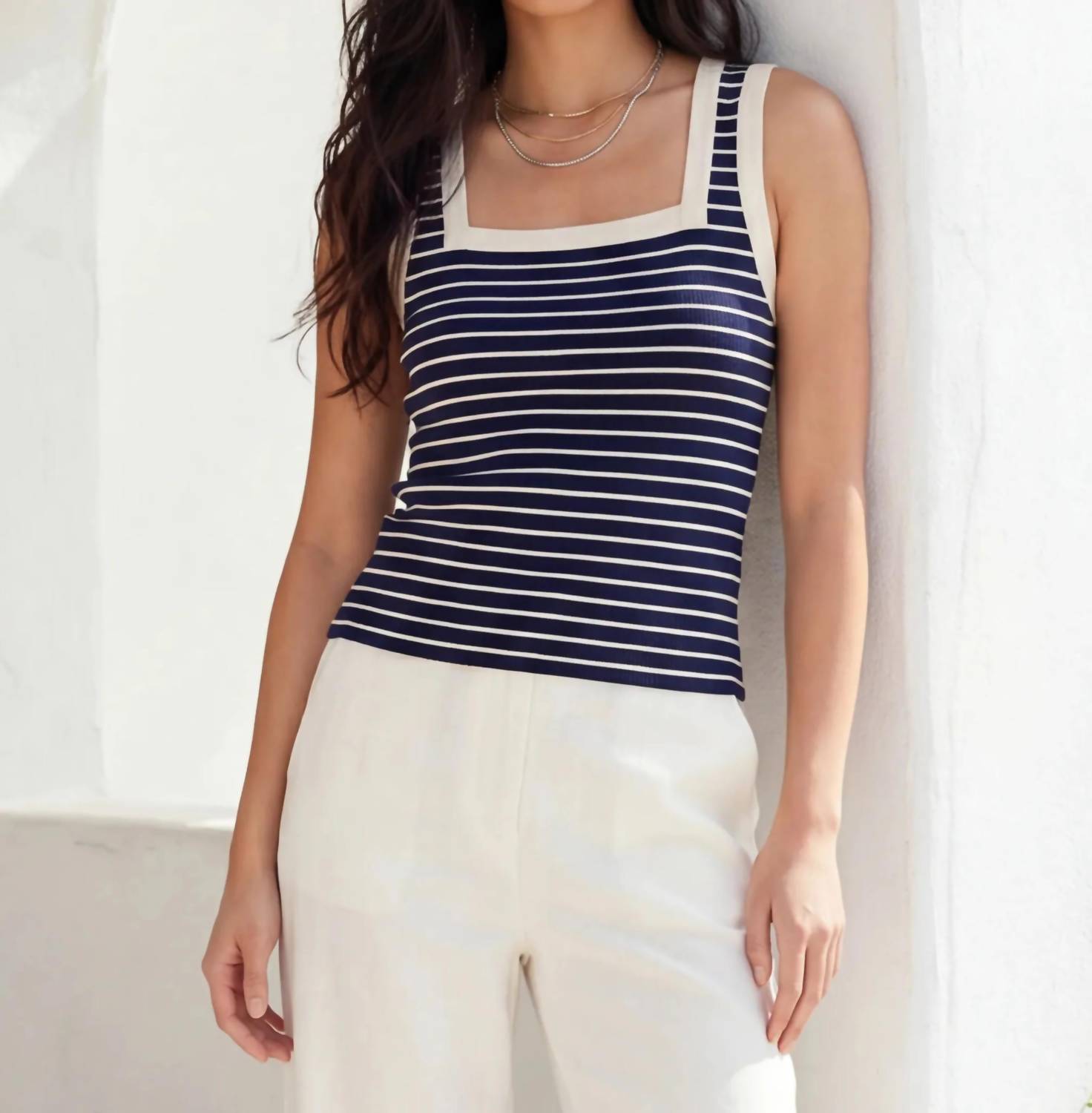 Fifteen Twenty - Women's Mindy Contrast Tank Top