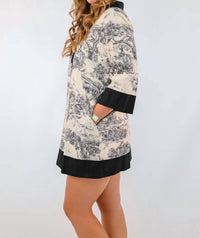 Entro - Quarter Sleeve Toile Dress