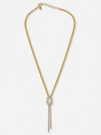 Diamonique - Popcorn Scarf Chain Necklace