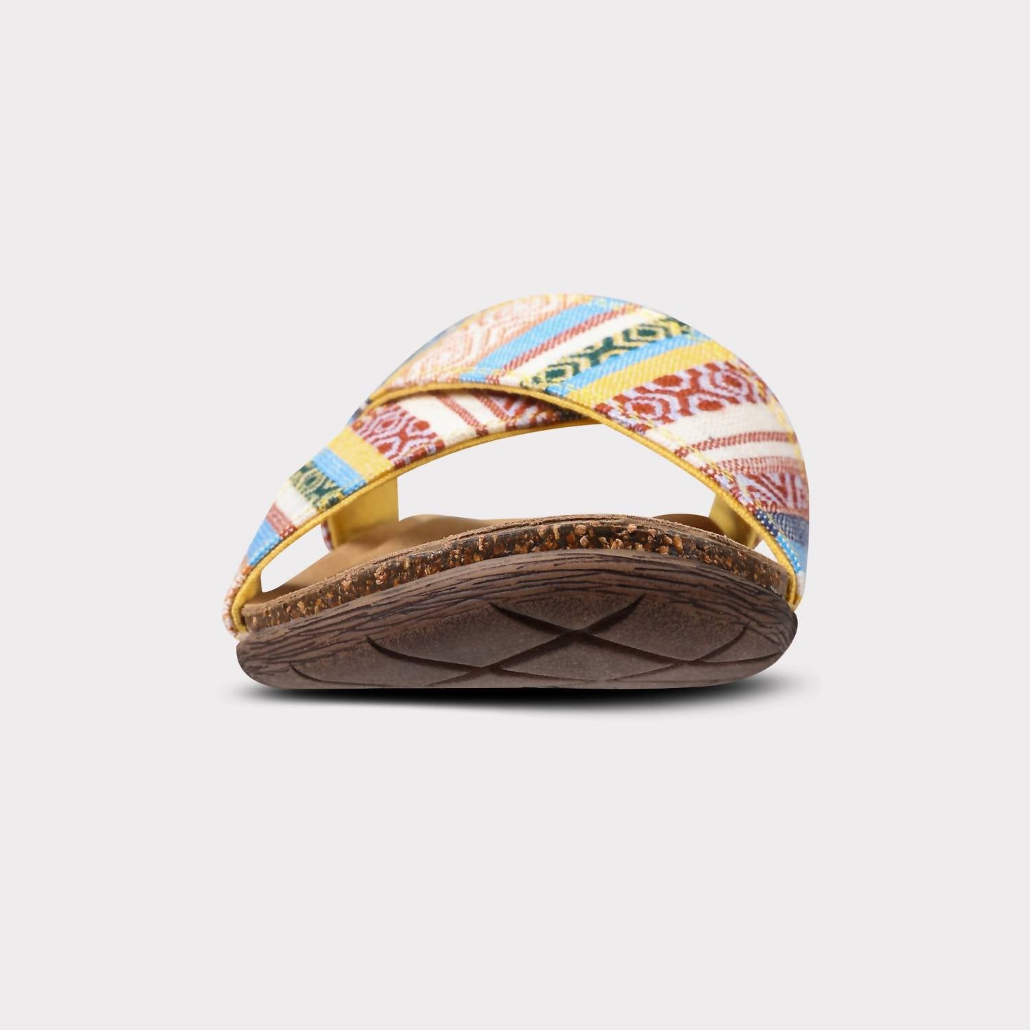Lamo Women's Leyla Crossband Sandal in yellow - women's sandal - alternate view