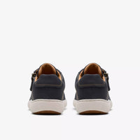 Clarks Women's Nalle Lace Sneakers in navy nubuck - women's sneaker - alternate view