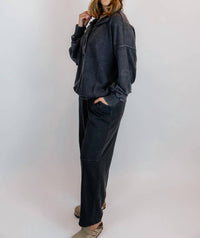 Rae Mode - Avia Mineral Washed Pullover & Barrel Pant Set