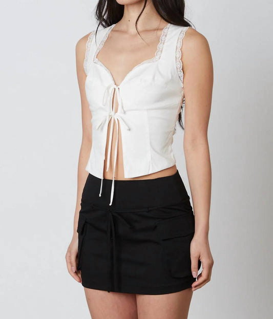 Cotton Candy La - CARGO POCKET MINI SKIRT