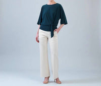Clara Sun Woo - Signature Side Tie Top