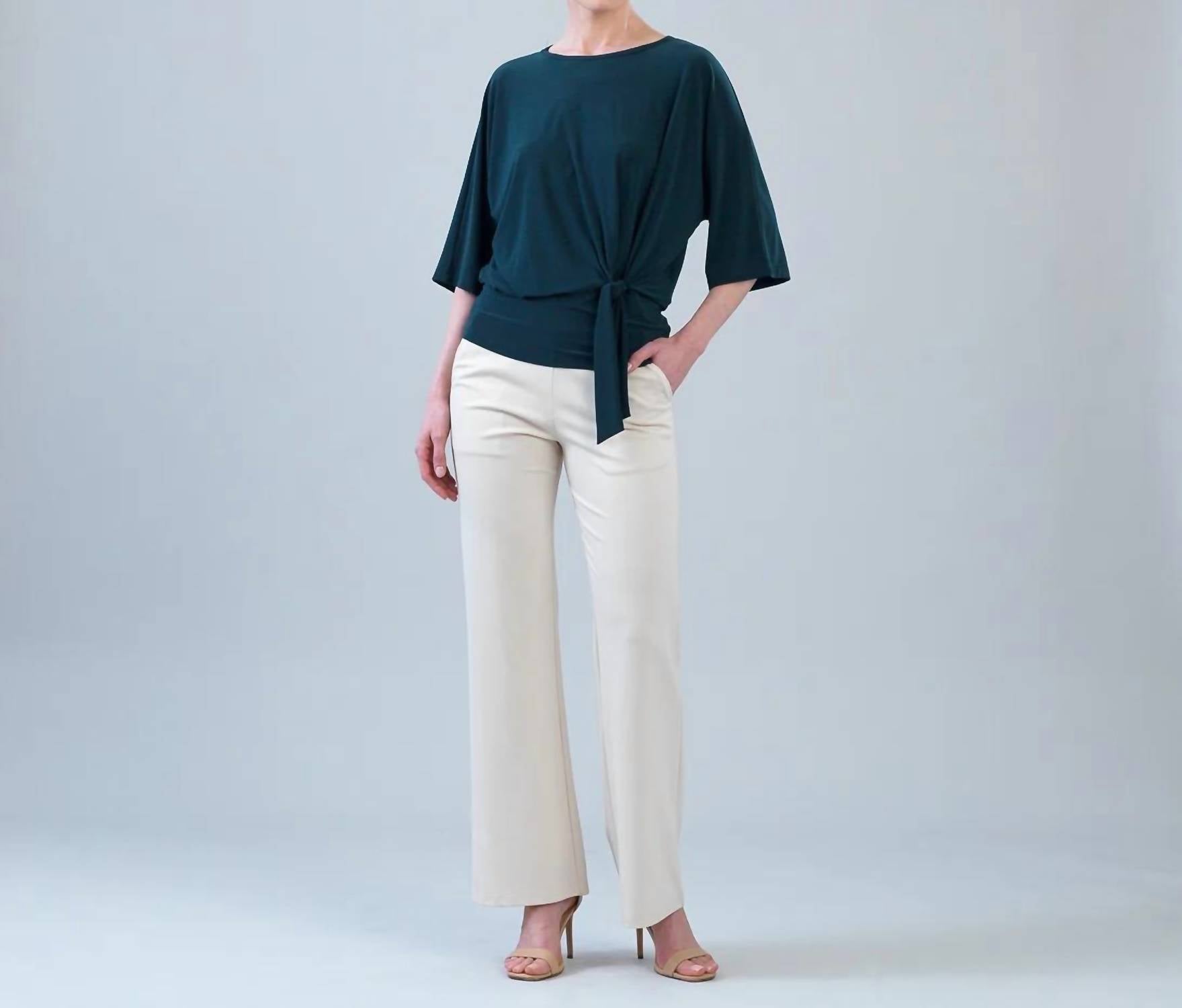 Clara Sun Woo - Signature Side Tie Top