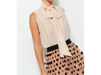 Ina Fashion - Tie-neck Blouse