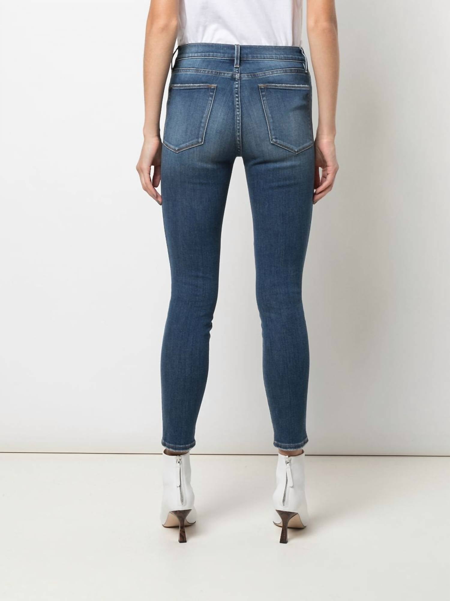 Le High Tux Stripe Jeans
