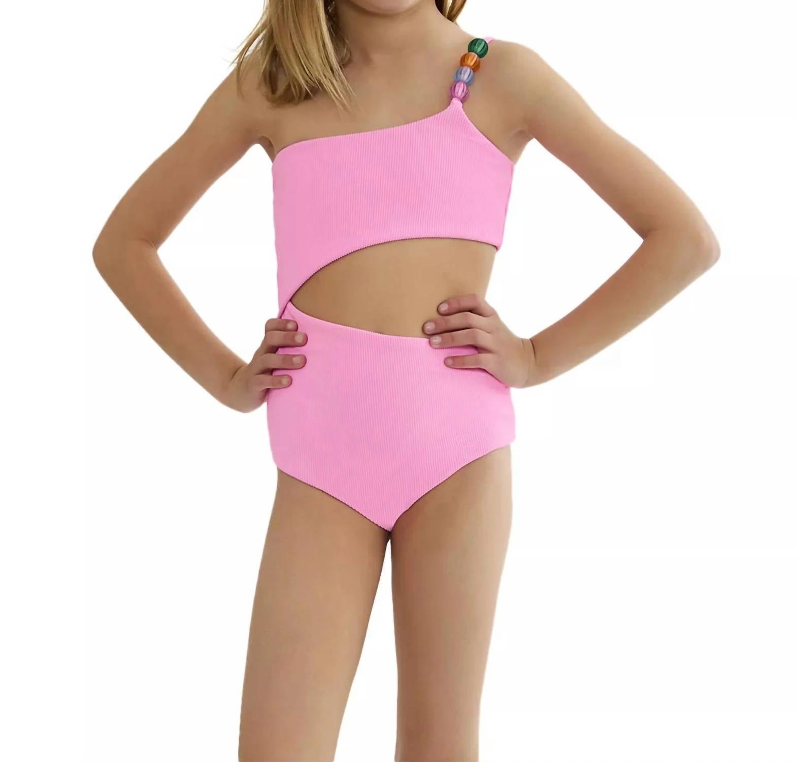 Beach Riot - Girls Little Brynn One Piece Swimsuit