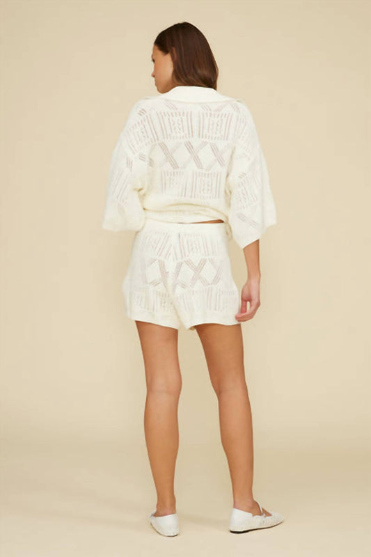 Lucy Paris - Lita Knit Shorts