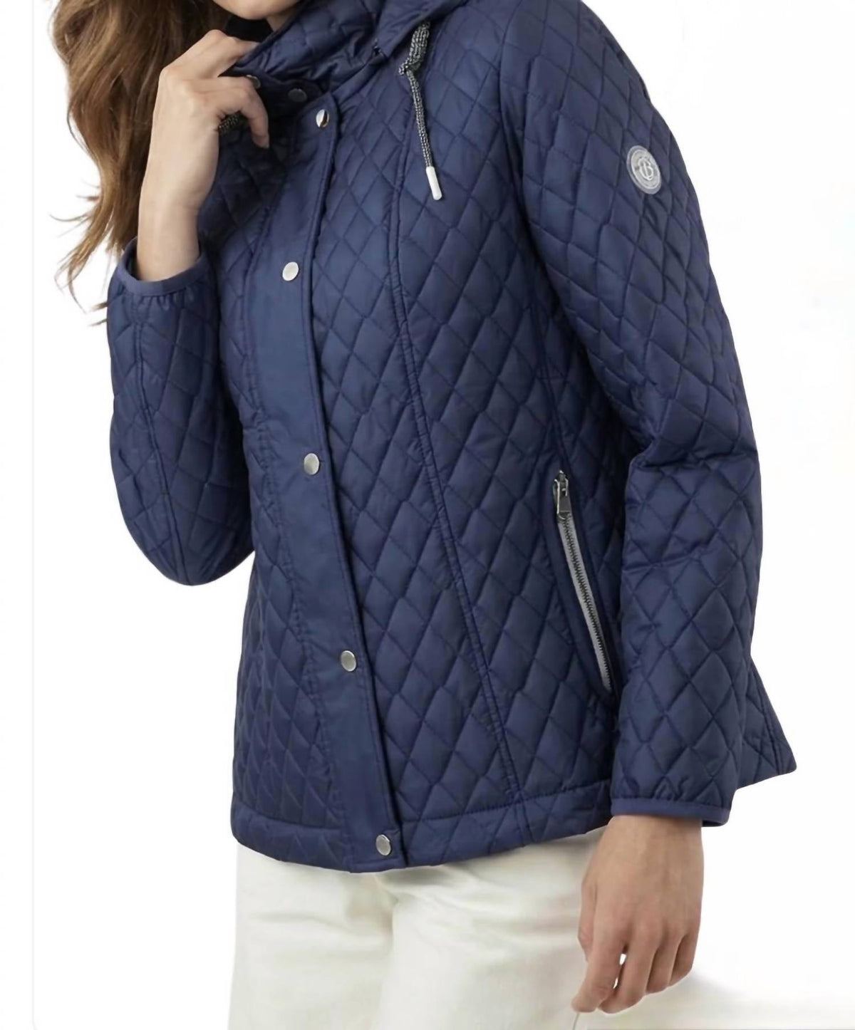 Frandsen - diamond quilted jacket