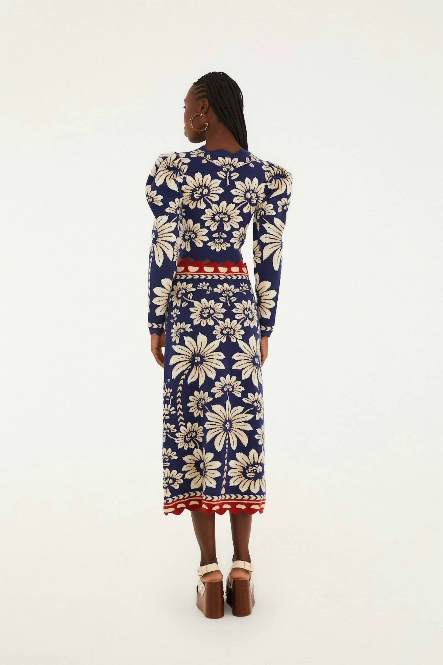 Farm Rio - Knit Midi Skirt