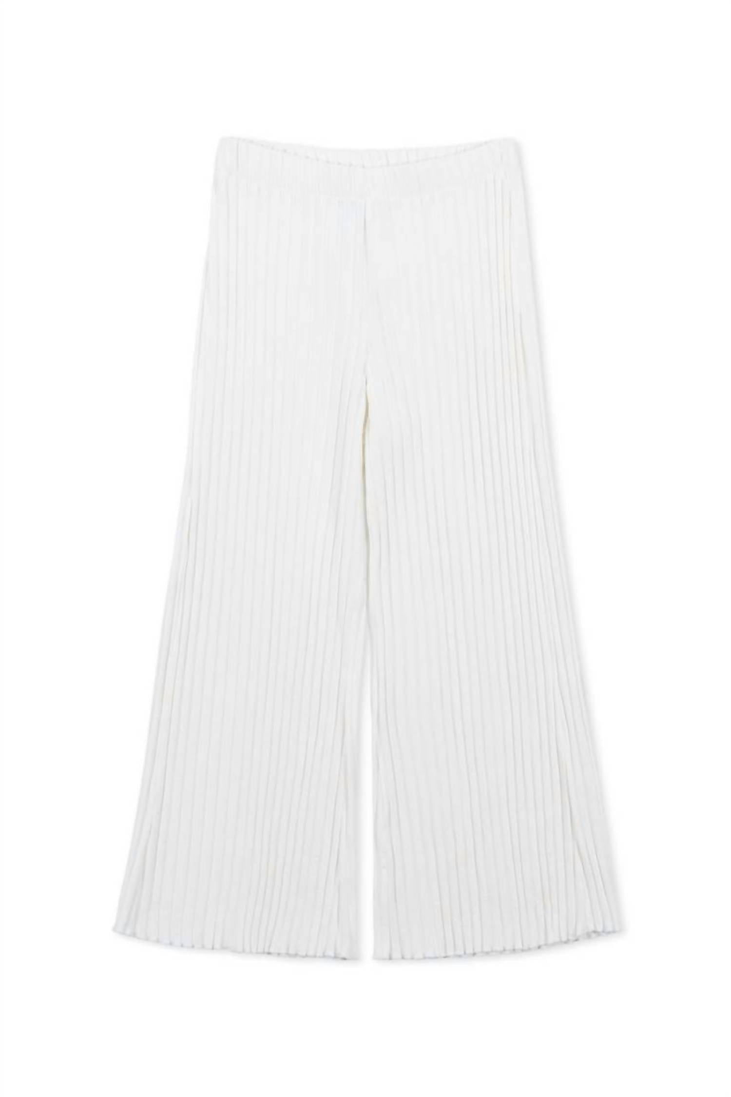 Simon Miller - Wide Crop Rib Adler Pant