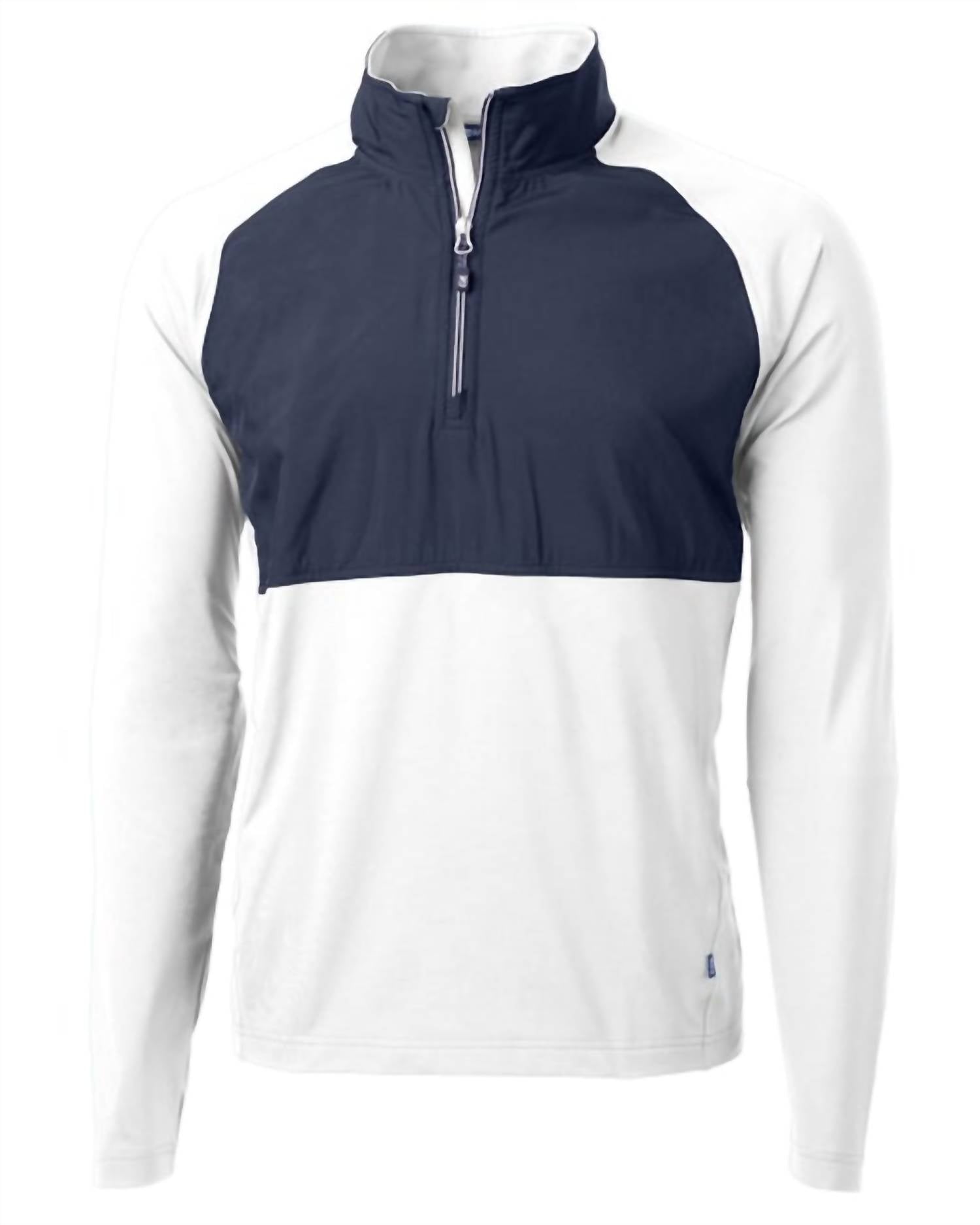 Cutter & Buck - Adapt Eco Knit Hybrid Quarter Zip Sweater