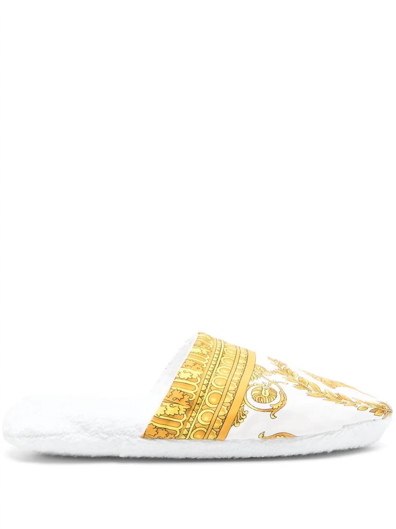 Versace - Unisex Medusa Barocco Slippers