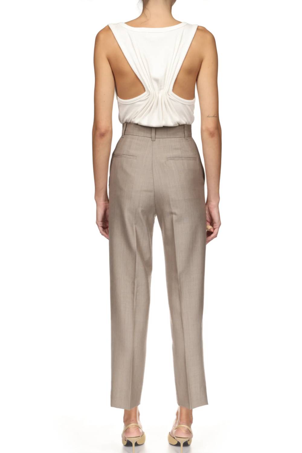 Victoria Beckham - High Waisted 3/4 Trouser