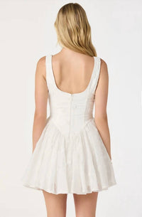 Astr - Reina Embroidered Floral Mini Dress