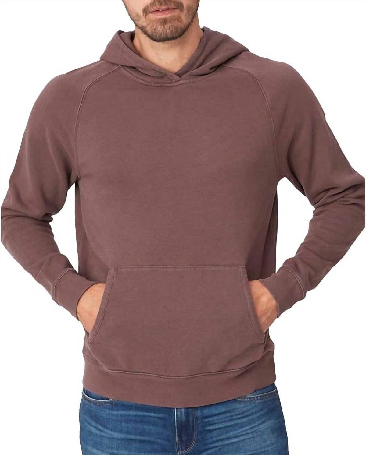 Paige - Royce Long Sleeve Hooded Pullover Sweatshirt