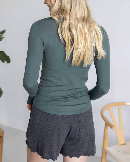Grace And Lace - Essential Ribbed Long Sleeve Tee
