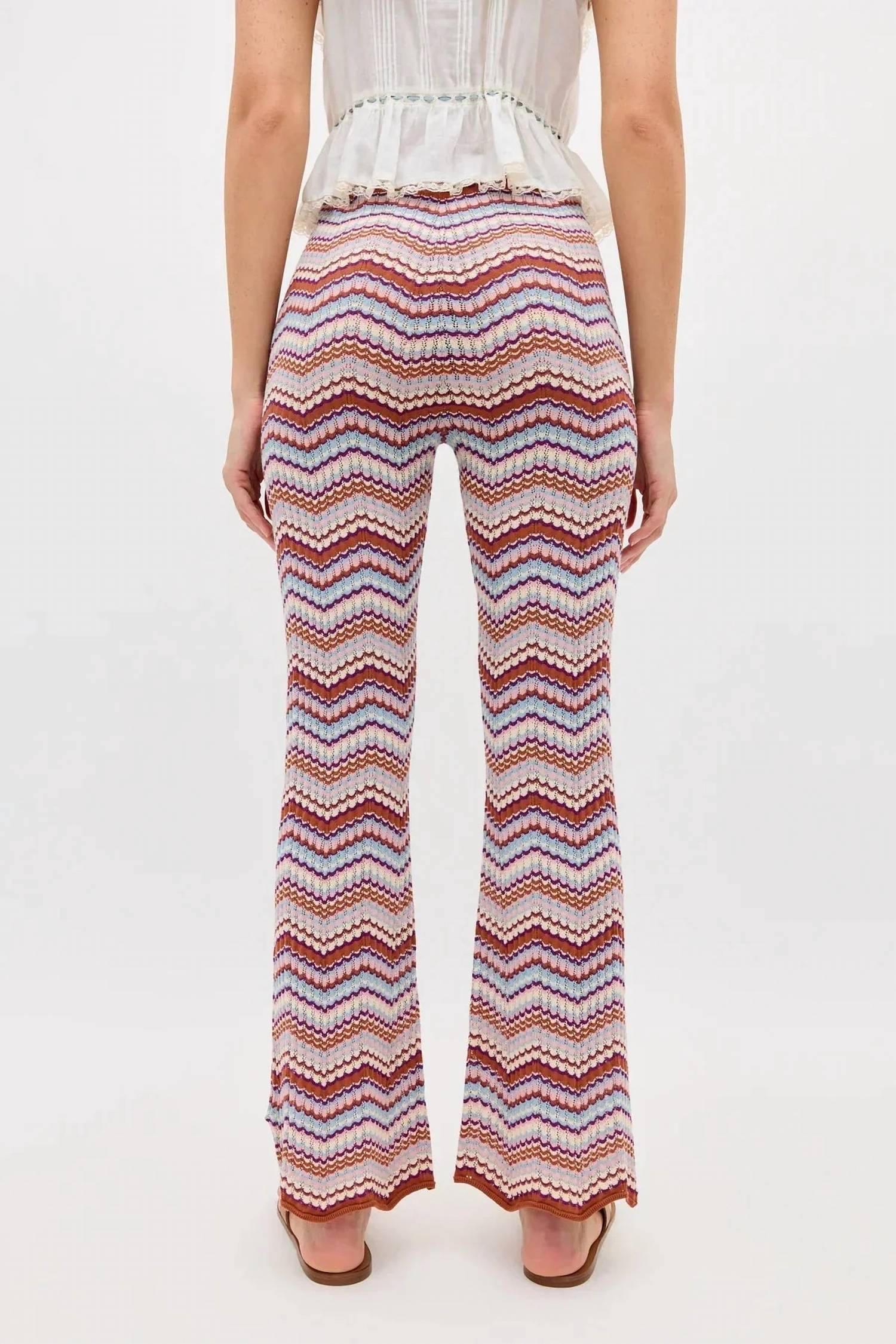 Rixo - Elasticated Waistband Boni Trouser