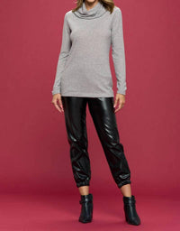 Renee C - Turtleneck Tunic Top