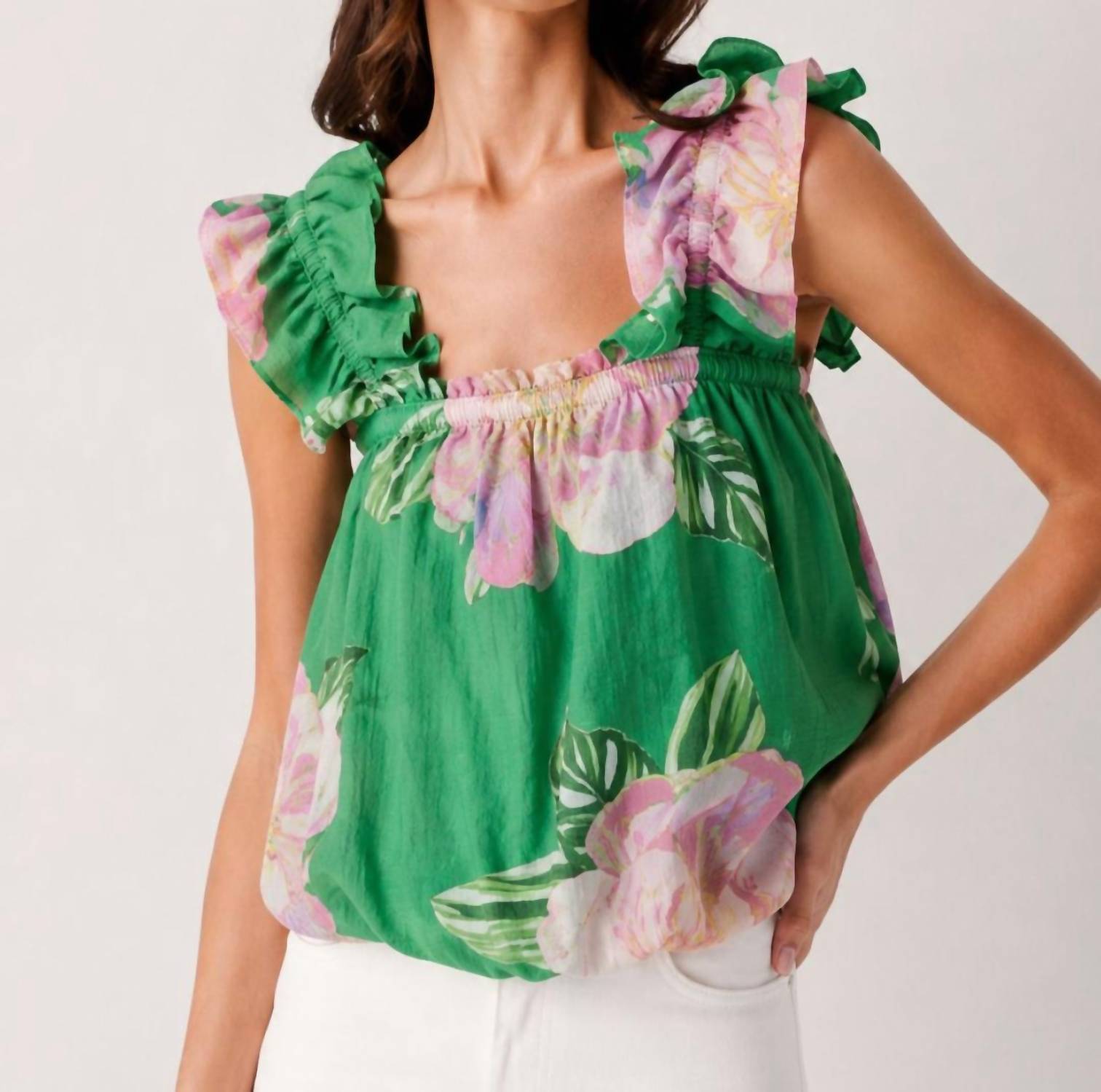 Thml - PALM BLOOM BLOUSE