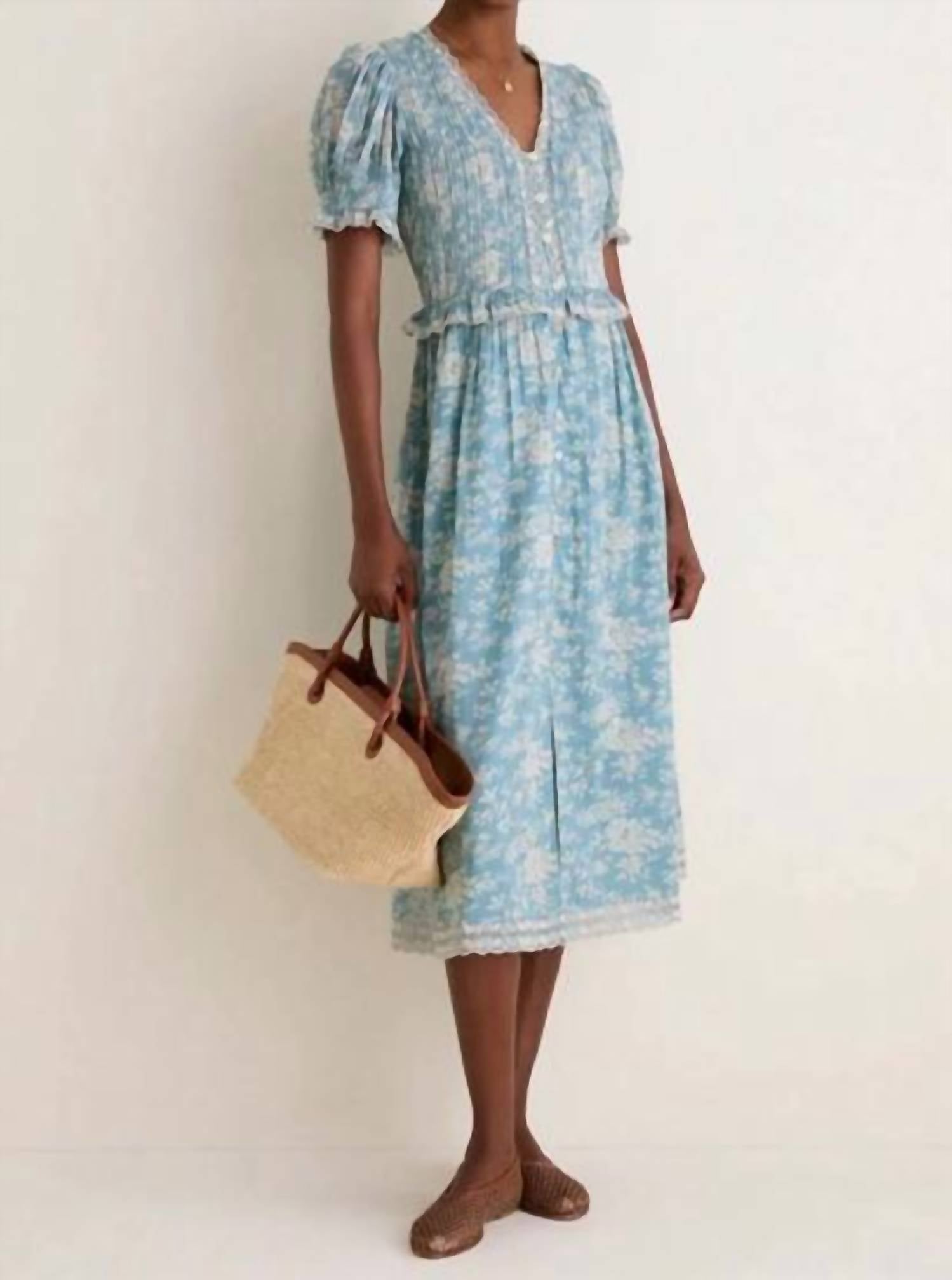 Sea - Kirsten Print Midi Dress