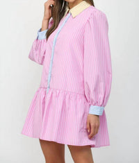 Fate - Park Picnic Pinstripe Dress