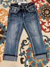 Grace In La - Women's Easy Fit Capri Jean