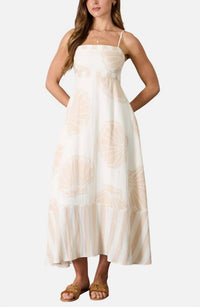 Blu Pepper - Sandy Shores Seashell Maxi Dress
