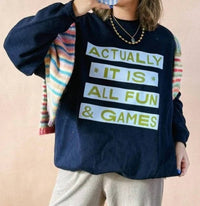 Etta & East - All Fun and Games Sweatshirt