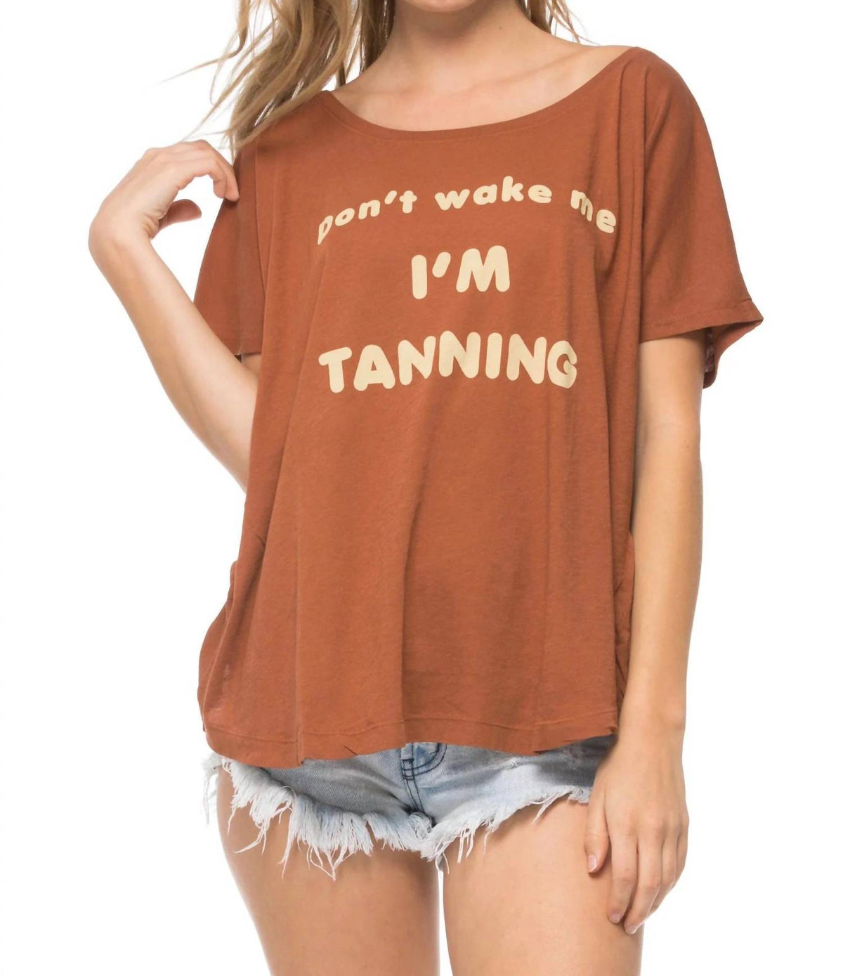 Wildfox - Don't Wake Me I'm Tanning Tee