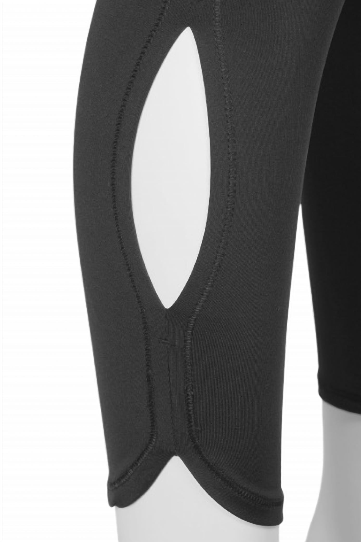 Nanette Lepore - Women's Mid Waist Solid Dolphin Hem Leggings