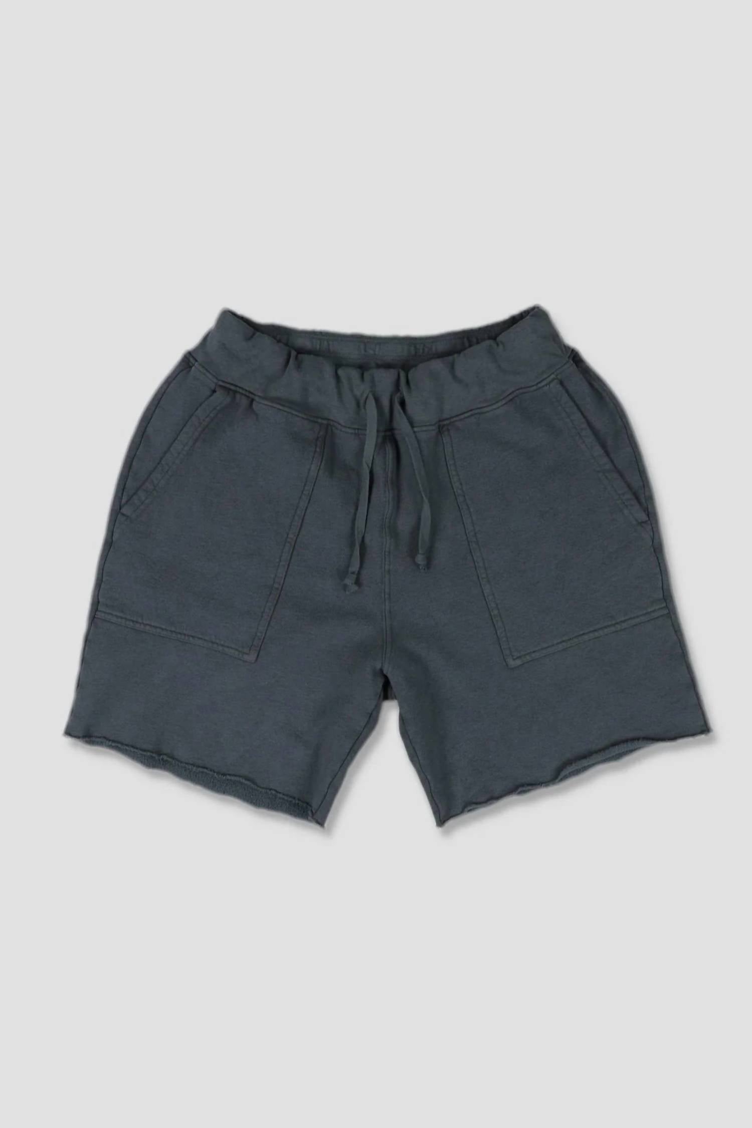 Save Khaki United - Organic Heather Fleece Utility Shorts