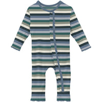 Kickee - Kids' Muffin Ruffle Coverall with Snaps