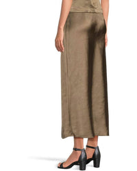 Lilla P - Satin Bias Maxi Skirt