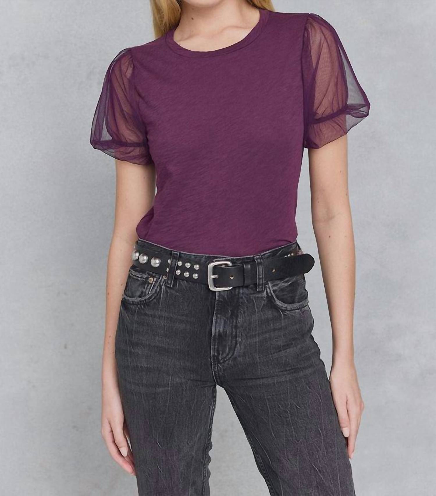 Goldie - Tulle Princess Sleeve Tee
