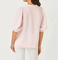 Lilly Pulitzer - Mialeigh Elbow Sleeve Linen Top