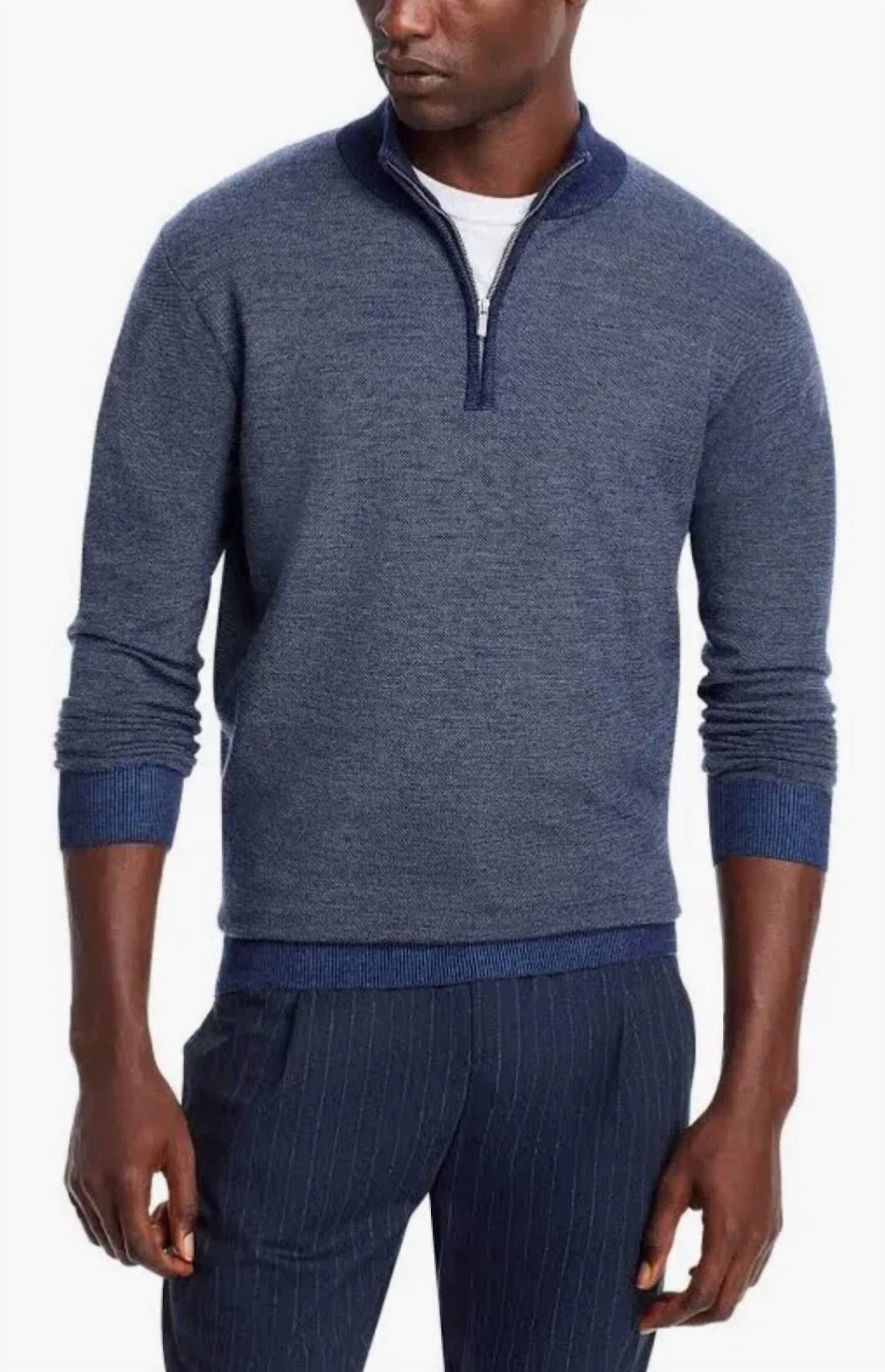 Peter Millar - Breaker Birdseye Quarter-zip Top