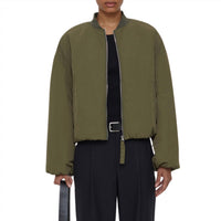 CLOSED Women's Bomber Jacket in army green - women's jacket