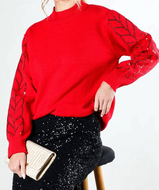 Vine & Love - Sequin Detail Sweater