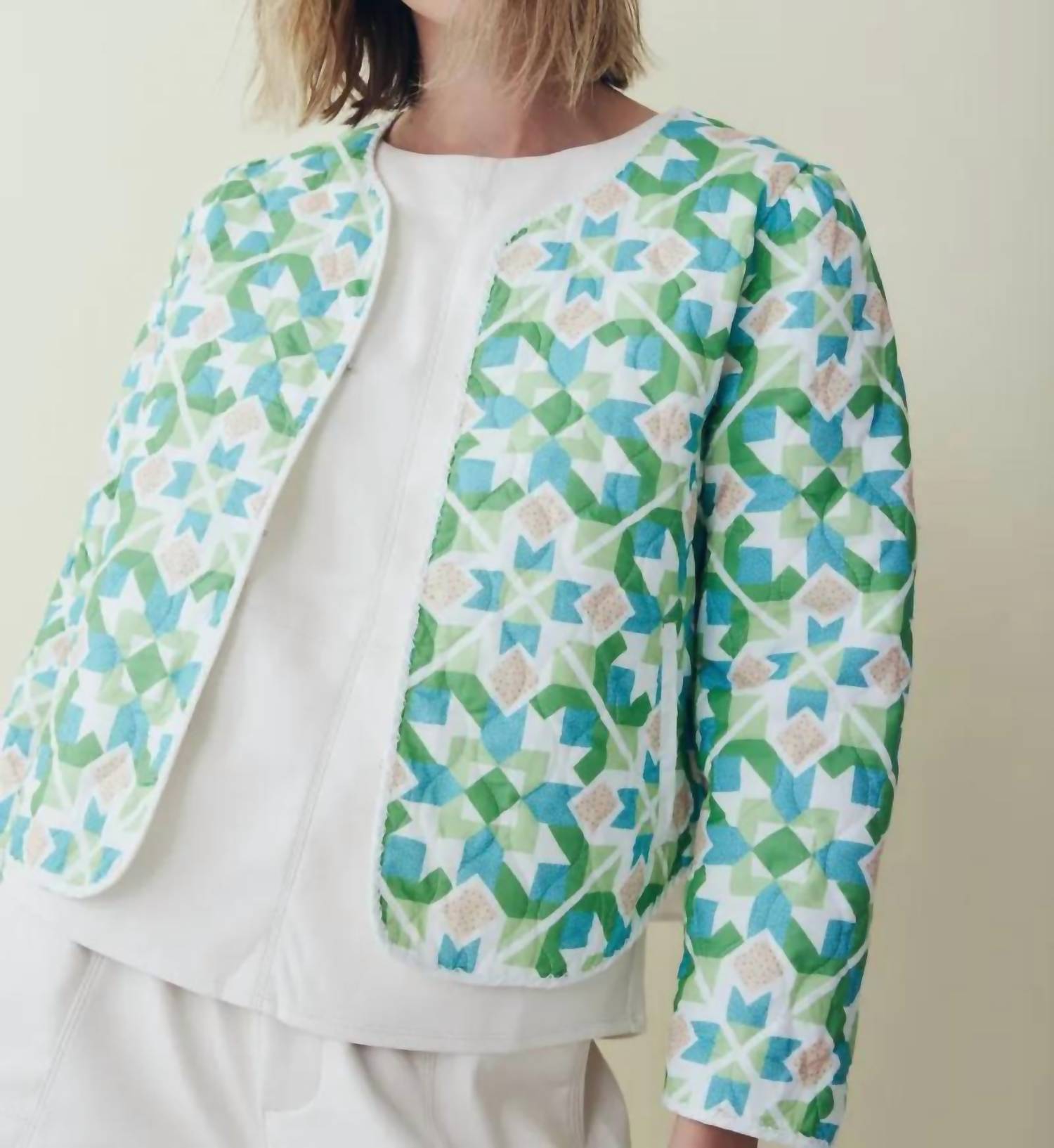 Melissa Nepton - Rosalyn Soft Patchwork Jacket