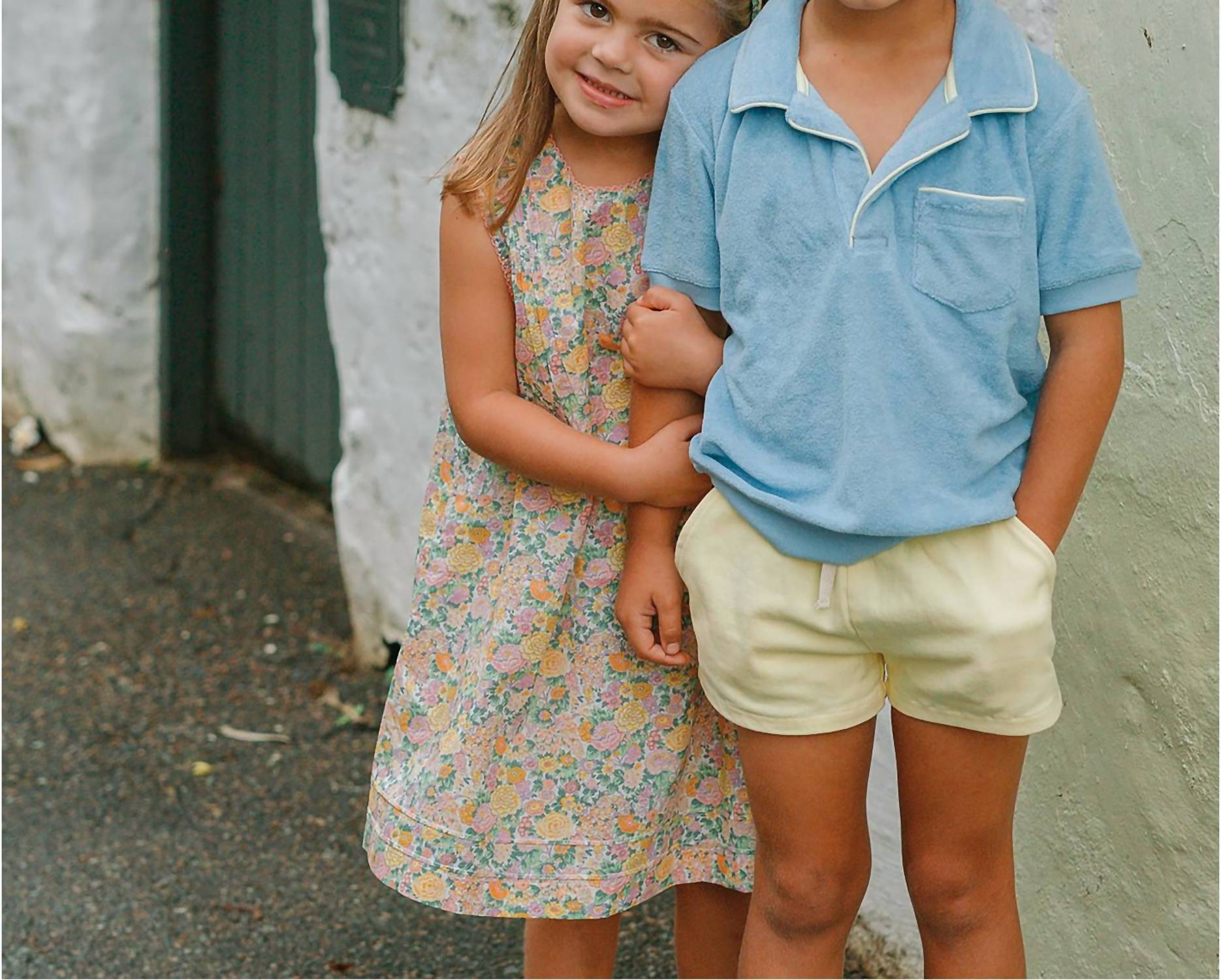 Minnow - Boy's Clearwater Terry With Ribbed Hem Polo