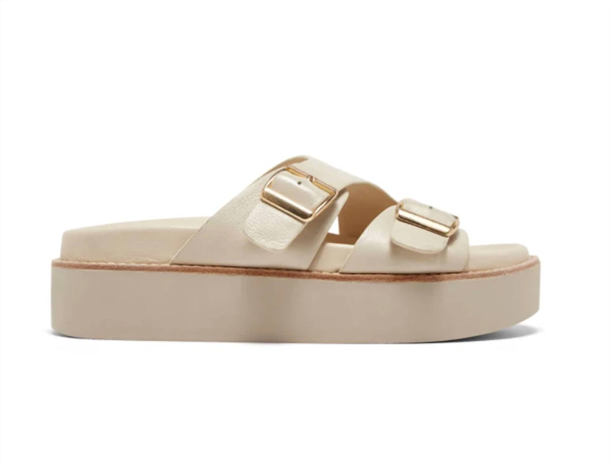 Silent D - Women's Gizella Platform Slide Sandals