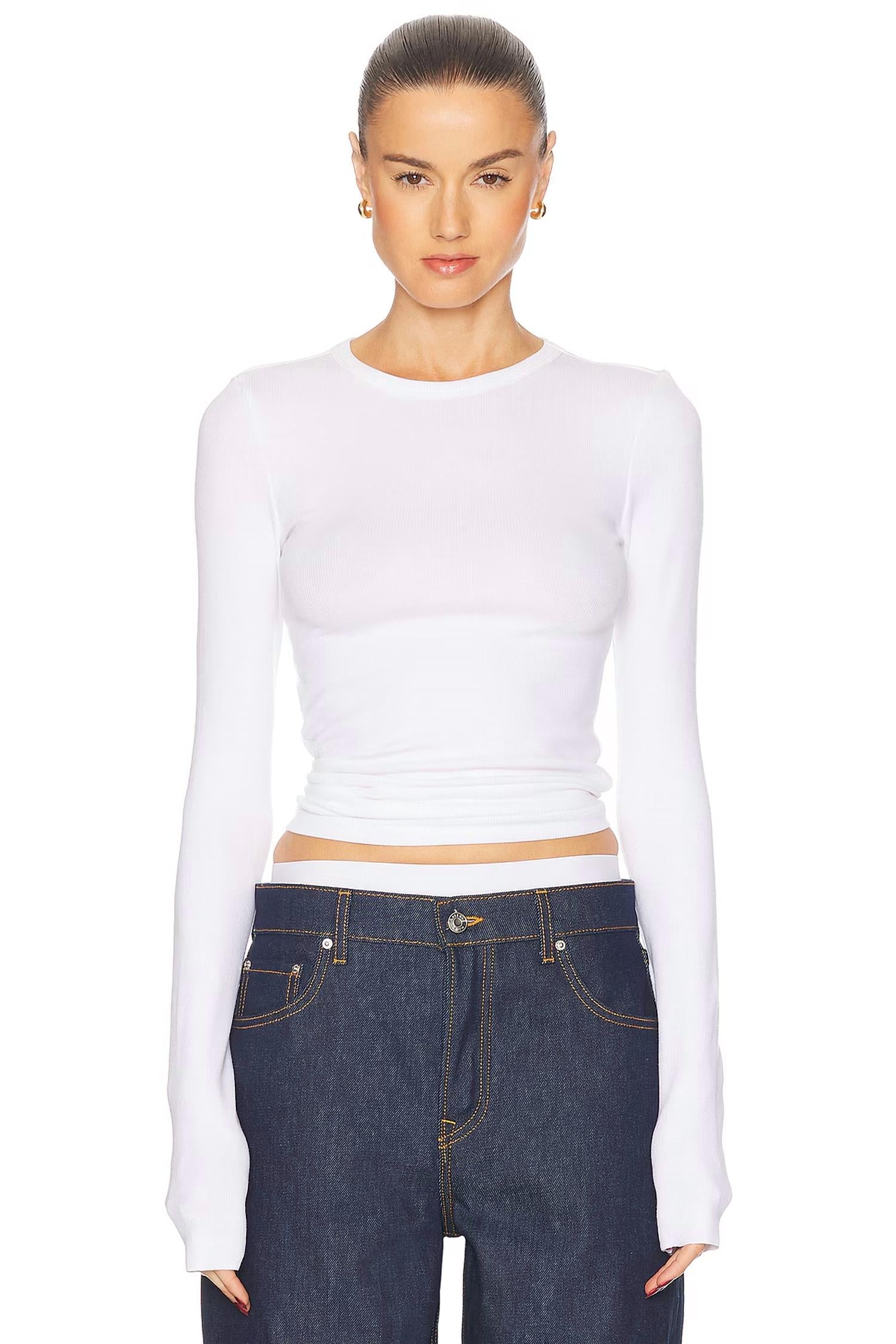 Grlfrnd - Crew Neck Extra Long Sleeve Tee