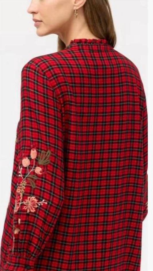 Johnny Was - Ruffle Collar Blouse