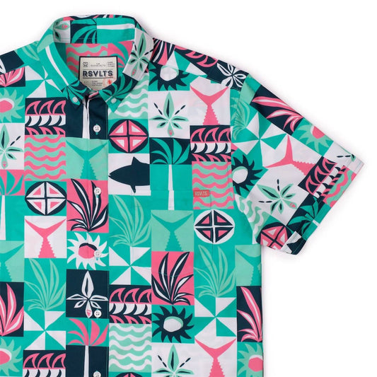 Rsvlts - Shore Things Kunuflex Short Sleeve Shirt