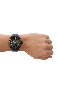 Diesel - Men's Spiked Chronograph Stainless Steel Watch - 49mm