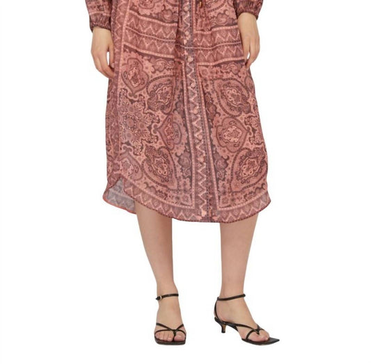 Zimmermann - Ottie Long Sleeve Shirt Dress